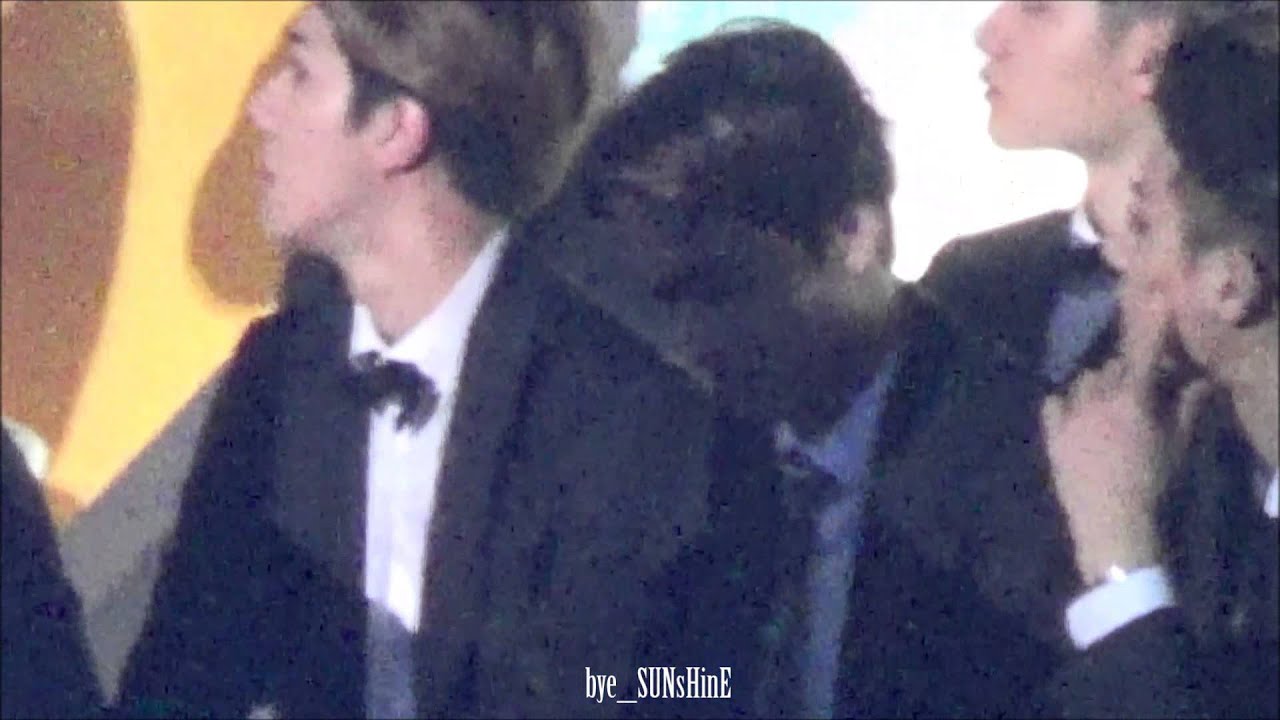 141221 SBSGayoDaejun SEHUN＋KAI Reaction to ORANGE CARAMEL