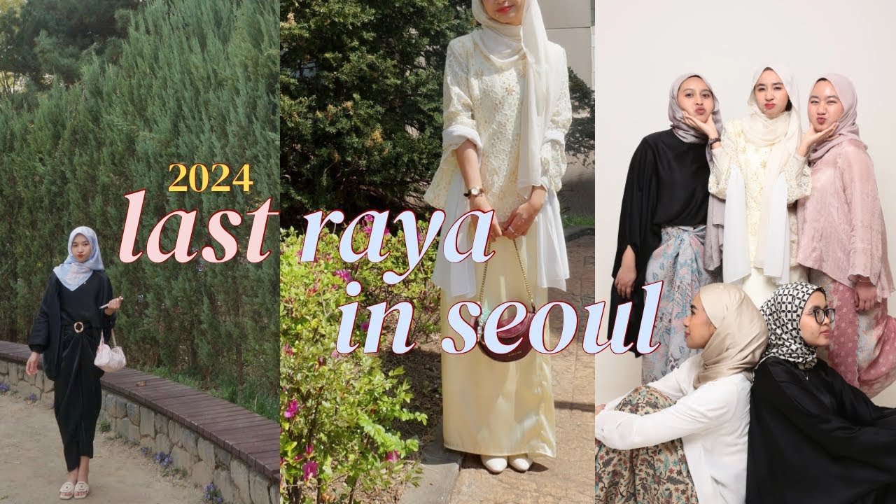 my LAST raya in seoul - eid 2024 | the delay diaries #1
