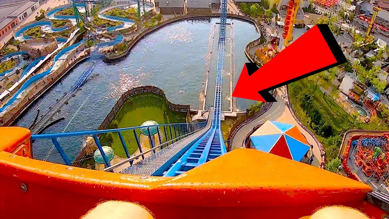 Speed Water Coaster — Энергияландия 2023 (4K) (POV) (Затор, Польша) GoPro HERO 12