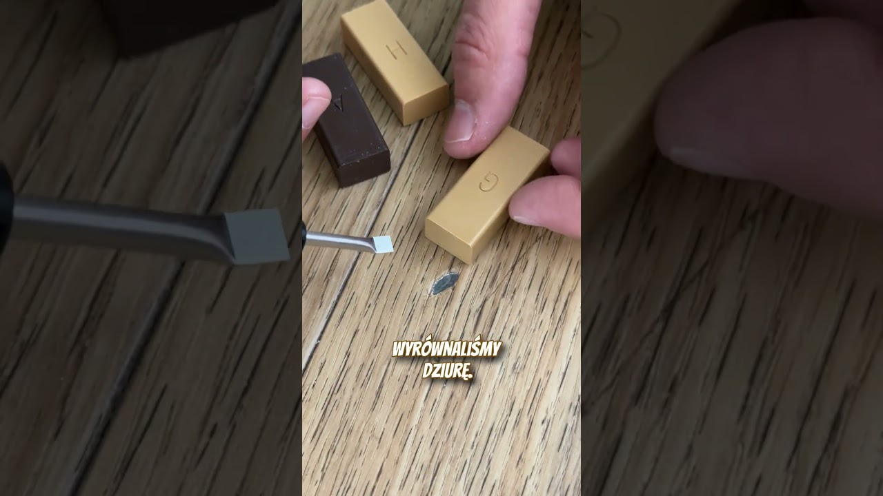 Naprawa paneli woskiem!