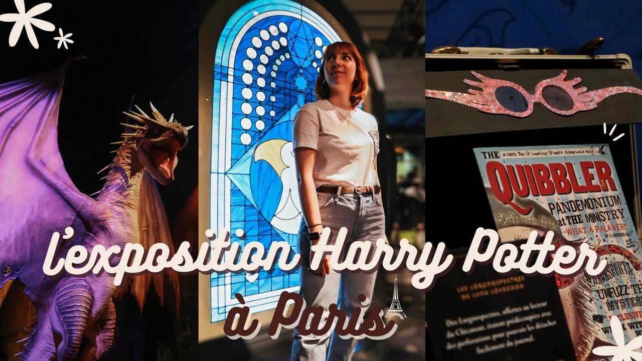 POUDLARD à PARIS ? ⚡ | VLOG EXPOSITION HARRY POTTER