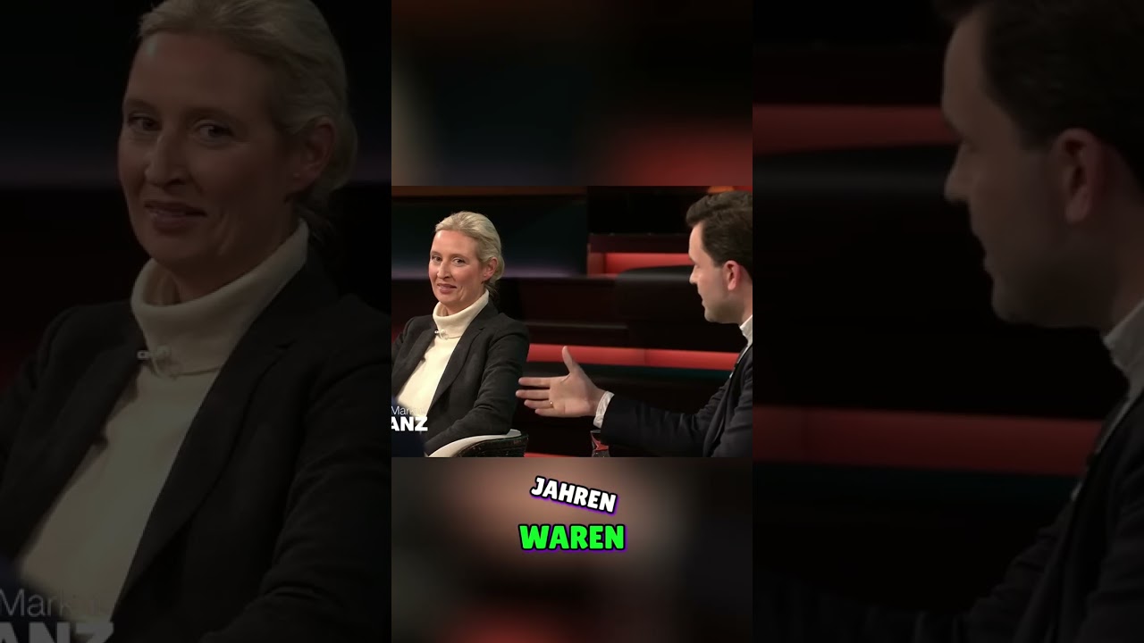 Weidel & H&ouml;cke: Opportunismus oder Extremismus? Lanz deckt auf! #shorts