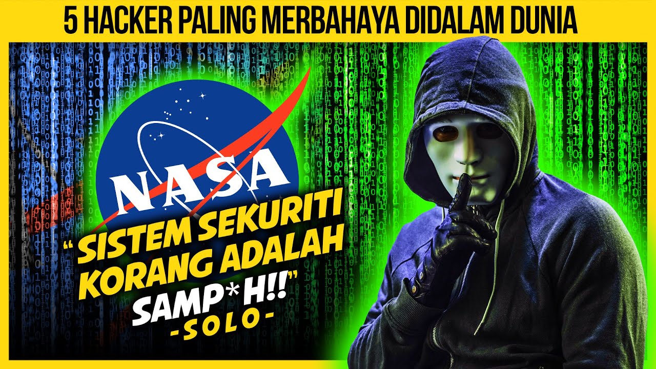5 HACKER PALING MERBAHAYA DALAM DUNIA YANG KORANG TAK SANGKA