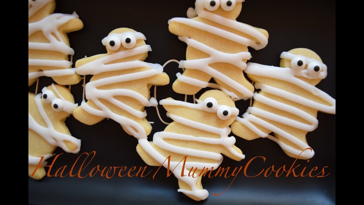 Halloween Mummy Cookies | Halloween | Sundaebake