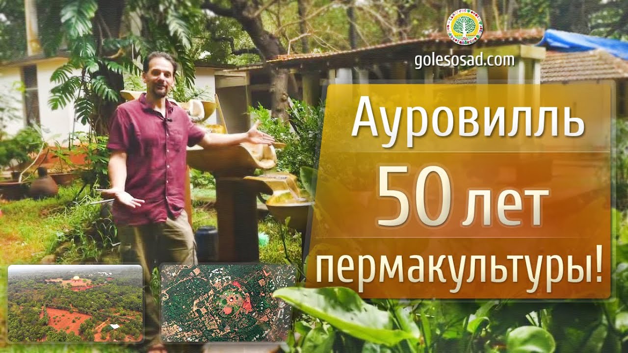 Ауровилль. 50 лет пермакультуры!