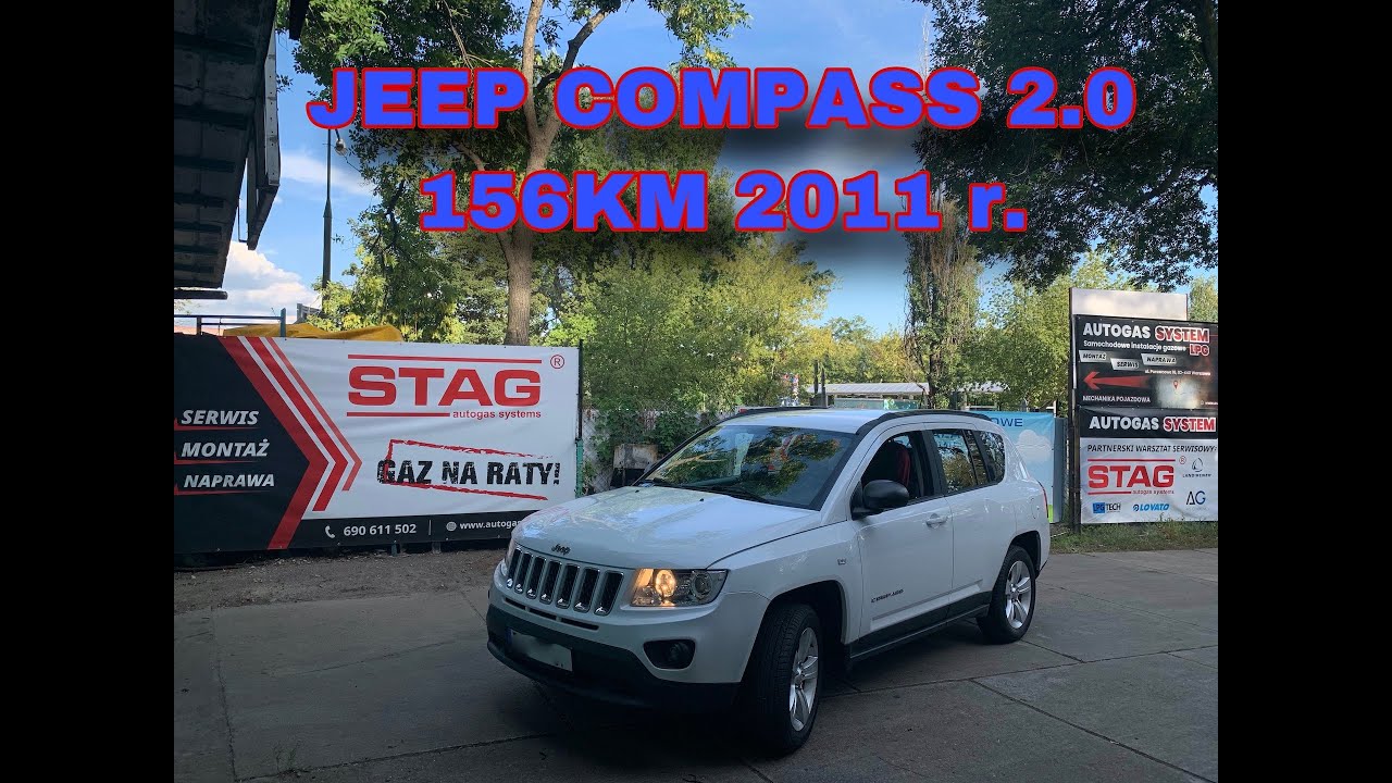 JEEP COMPASS 2.0 115kW-156KM 2011 r. w AUTOGAS SYSTEM - STAG Instalacja LPG