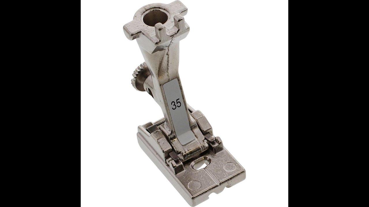 Советы Джины: потайная молния Bernina Presser Foot 35