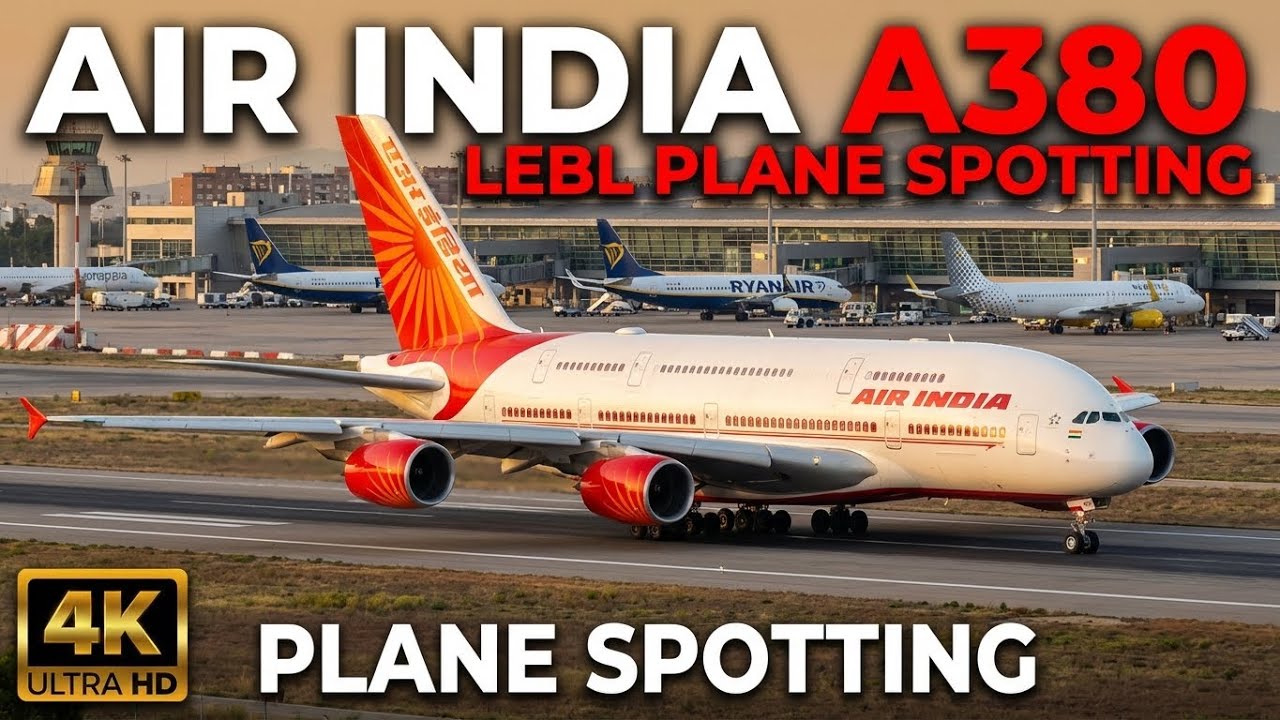 IMPOSSIBLE LANDING? The Giant Air India A380 vs. Barcelona Airport