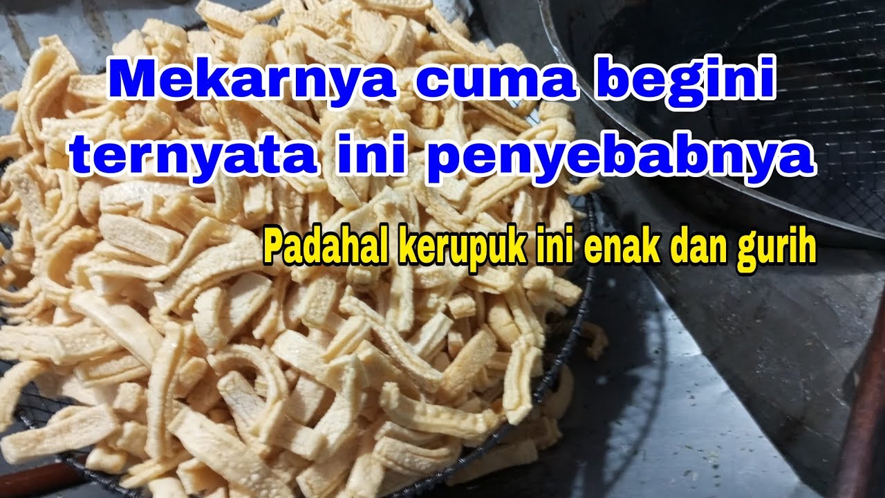 HOW TO FRY RAMBAK CRACKERS