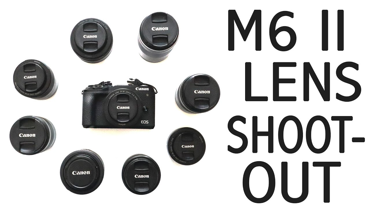 Canon M6 Mark II - Lens Sharpness Test | 11-22mm, 15-45mm,18-55mm, 55-200mm, 22mm, 32mm, 40mm, 50mm!