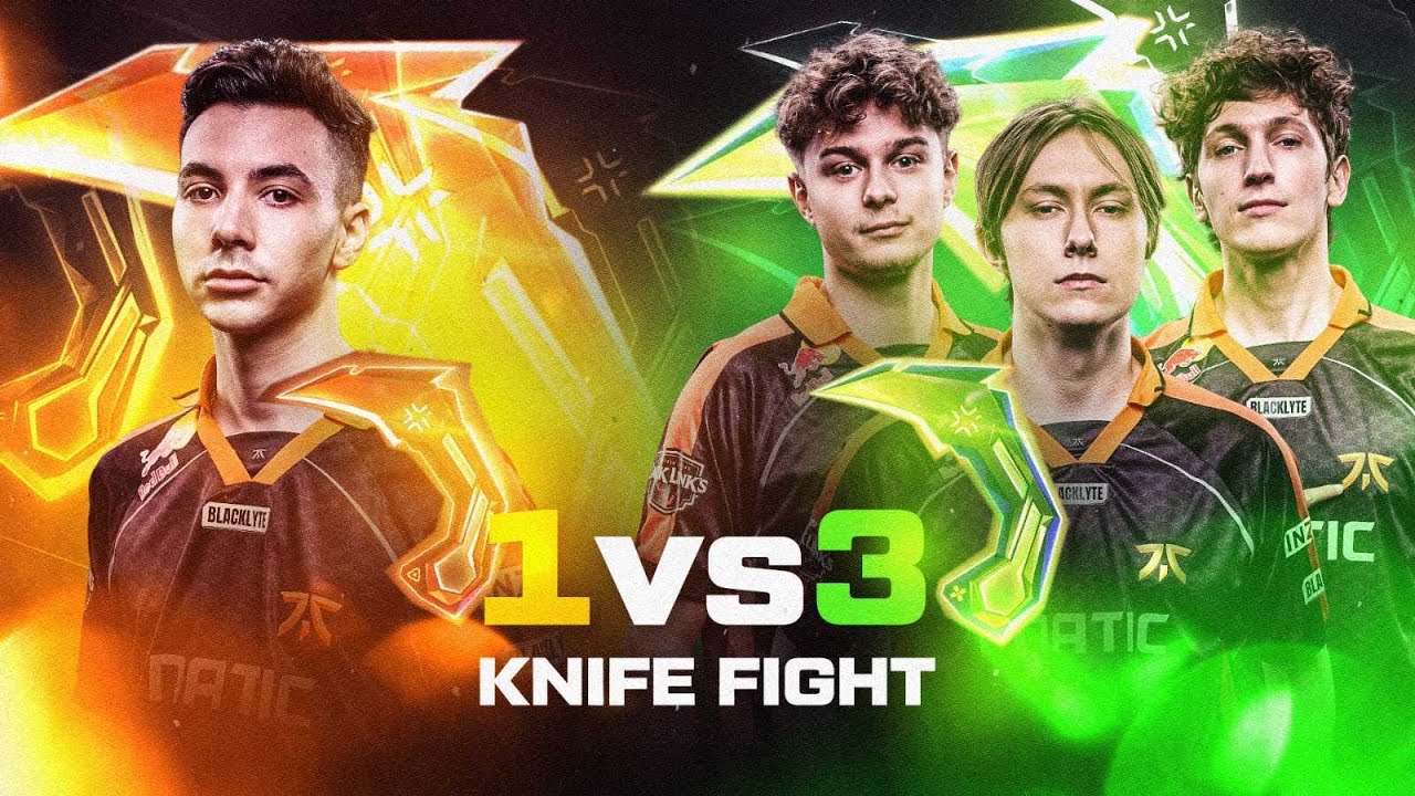 1 NA vs 3 EU KNIFE FIGHT