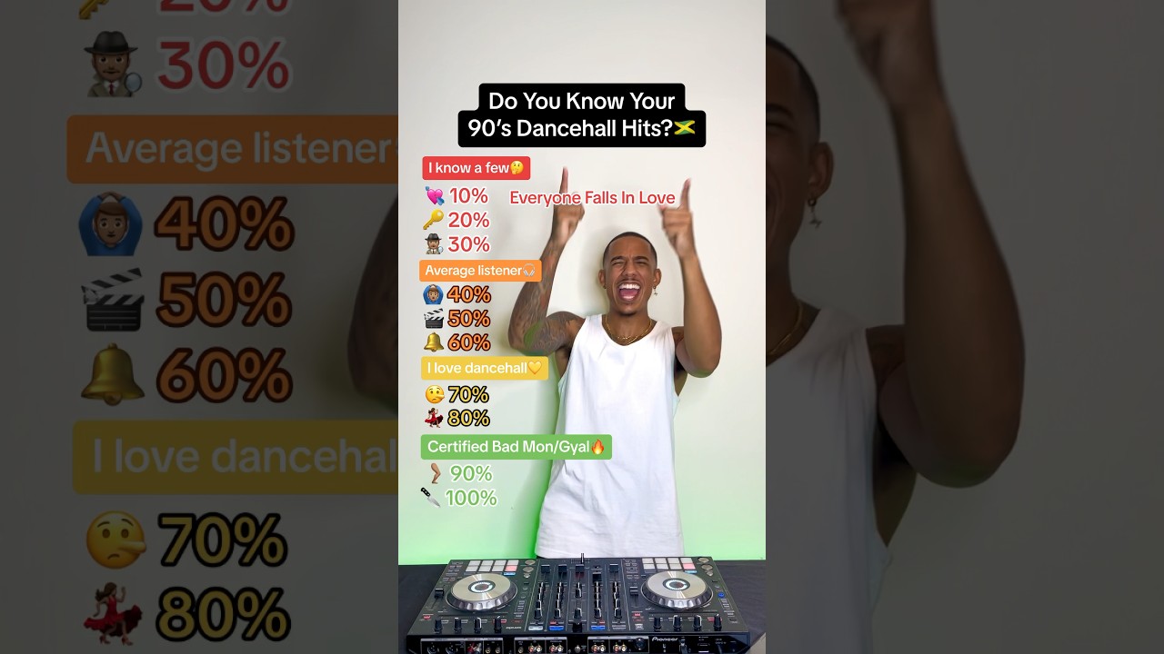 90&rsquo;s Dancehall Challenge: Do You Know These Hits?🇯🇲