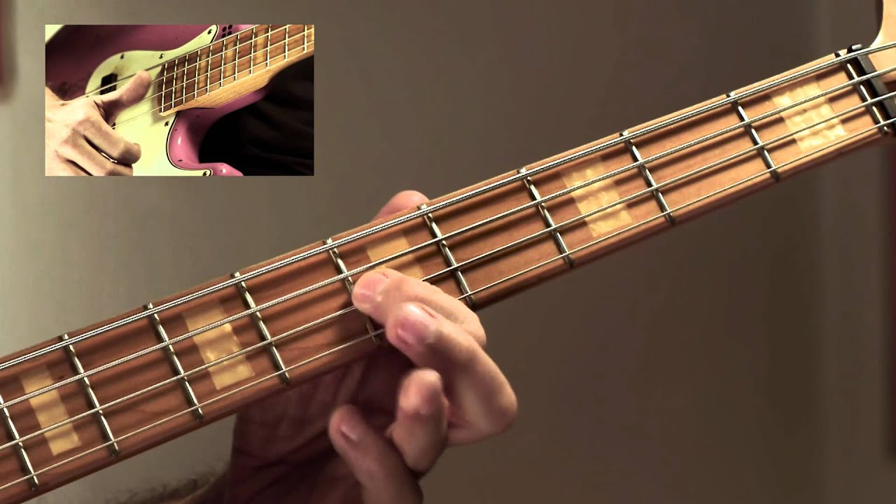 Beginning slap bass lesson DVD excerpt 