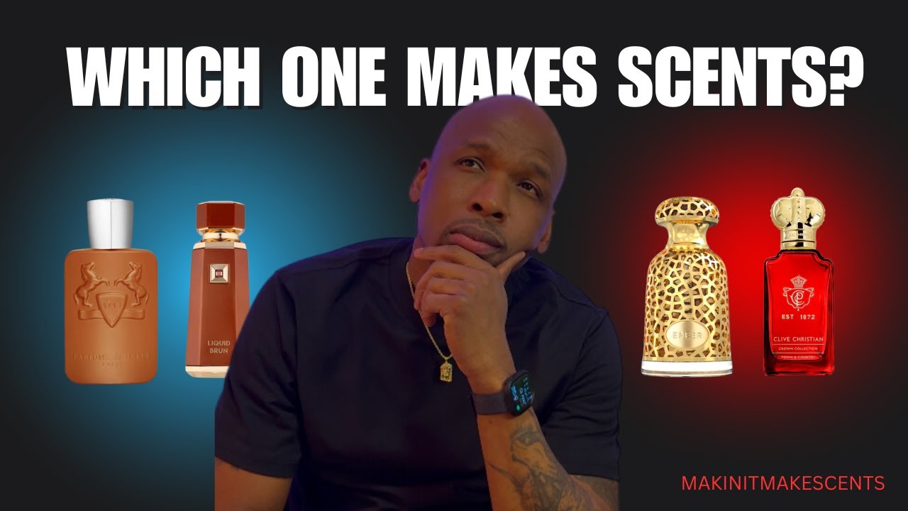 Clive Christian T&C vs lattafa emeer & PDM Althair vs FA liquid brun……WHICH ONE MAKE SCENTS?
