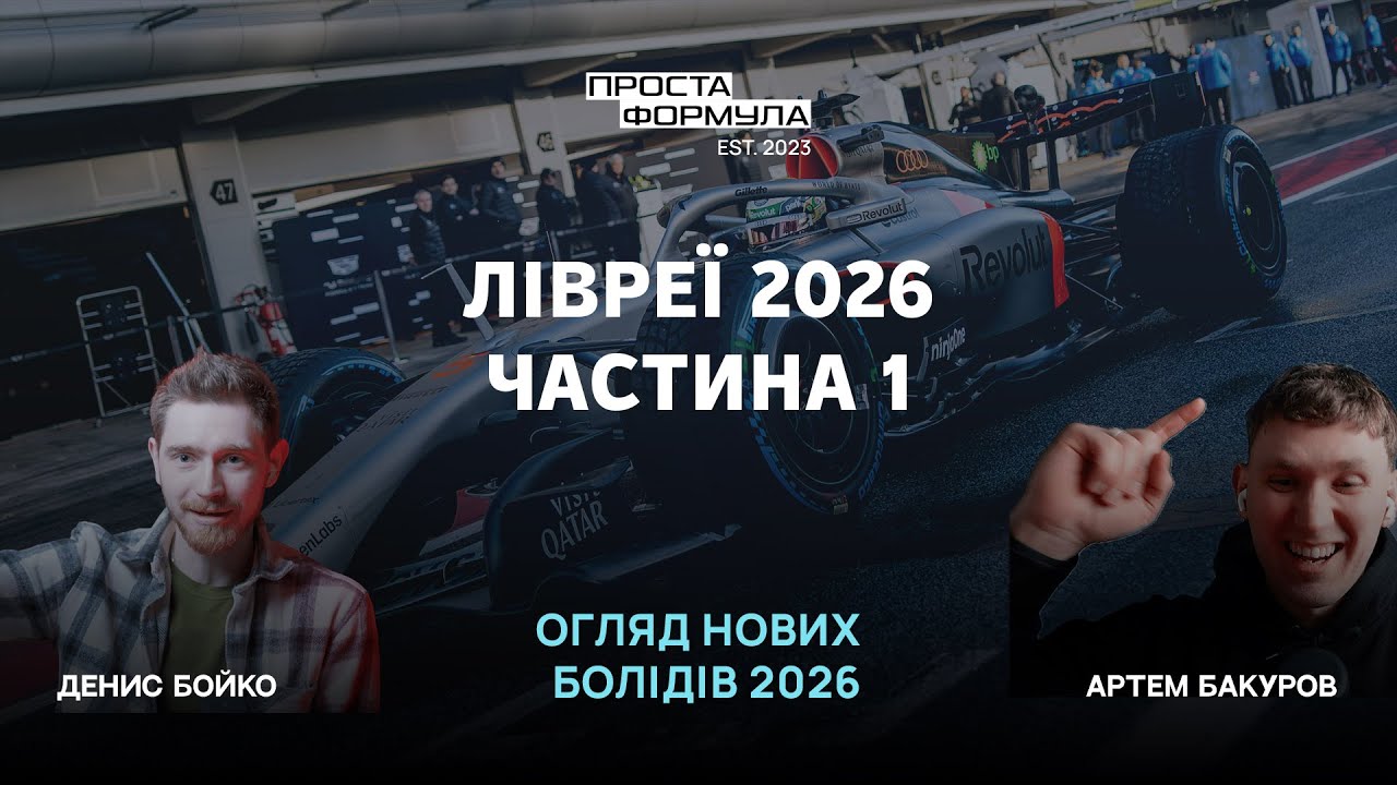 Огляд Болідів 2026 ч.1 | Проста Формула