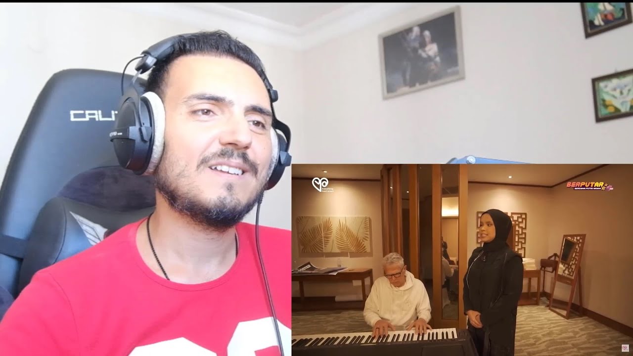 Putri Ariani | ASIKNYA LATIHAN BERSAMA DAVID FOSTER Reaction