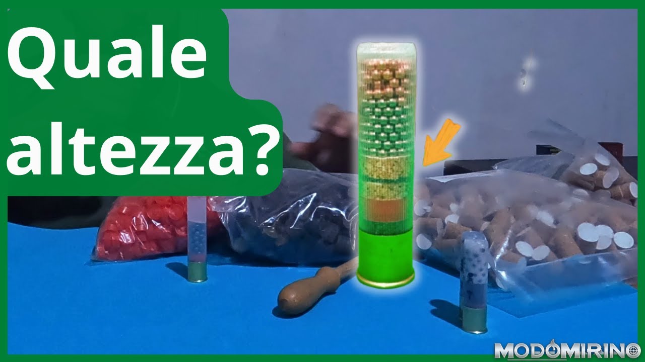 Come individuare l’altezza corretta delle borre sughero o feltro - Ricarica cartucce