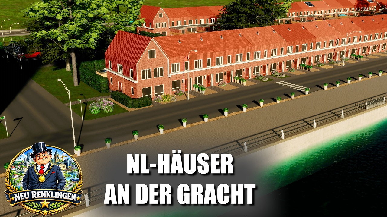 Cities Skylines 2 Deutsch – Neu Renklingen | Die Gracht bekommt NL-Häuser! (Folge 39) #039