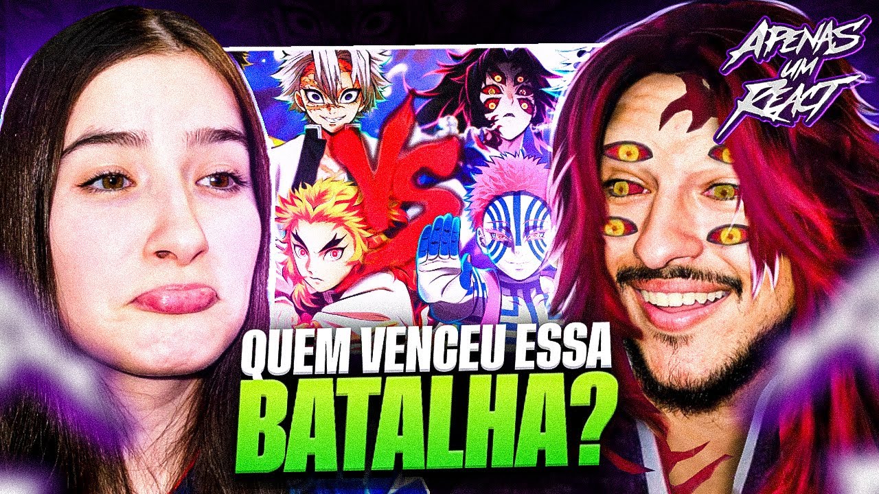 Apenas um react | Luas Superiores vs Hashiras | Yondax (Demon Slayer) #234