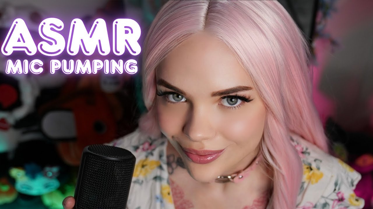 ASMR | Mic Pumping with Bella | From Slow to Fast & Calming Whispers