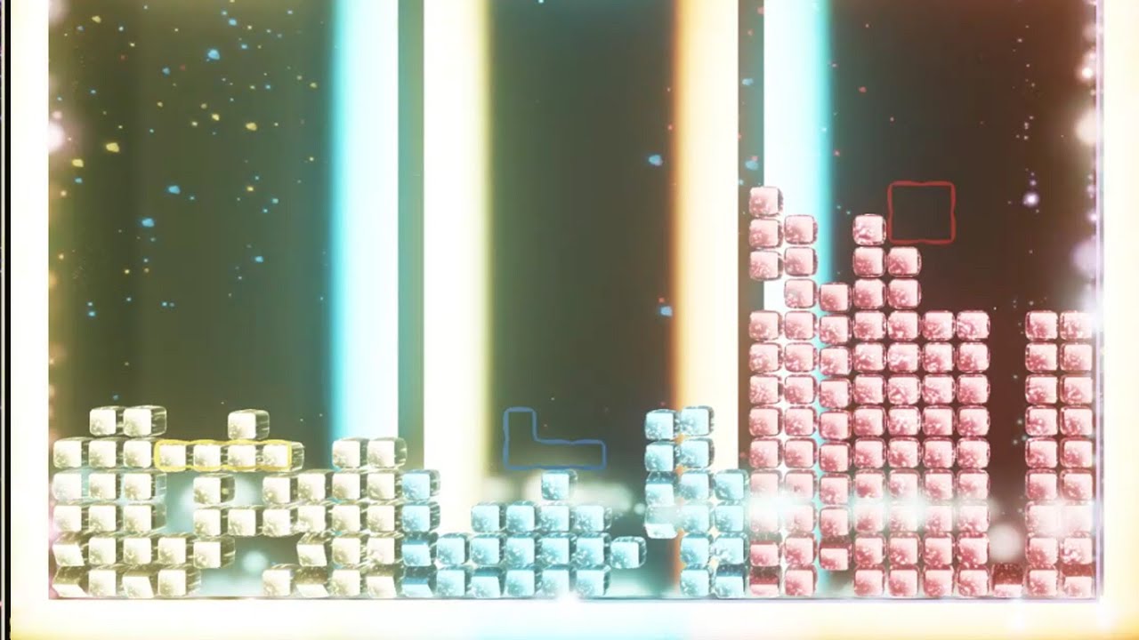 [HDR Video] Tetris Effect: Connect Mode Medium (Full Match)