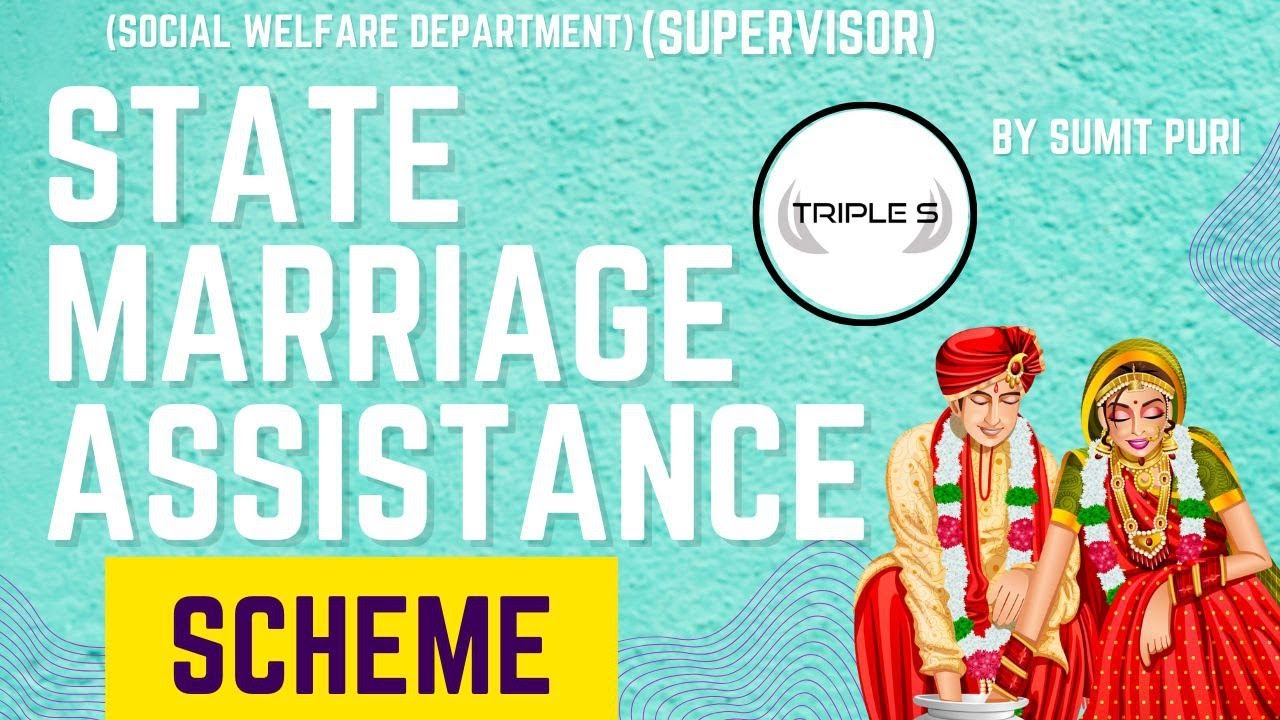 State Marriage Assistance Scheme :  Marathon lecture by Sumit Sir  || Supervisor Exam (UNIT 6)