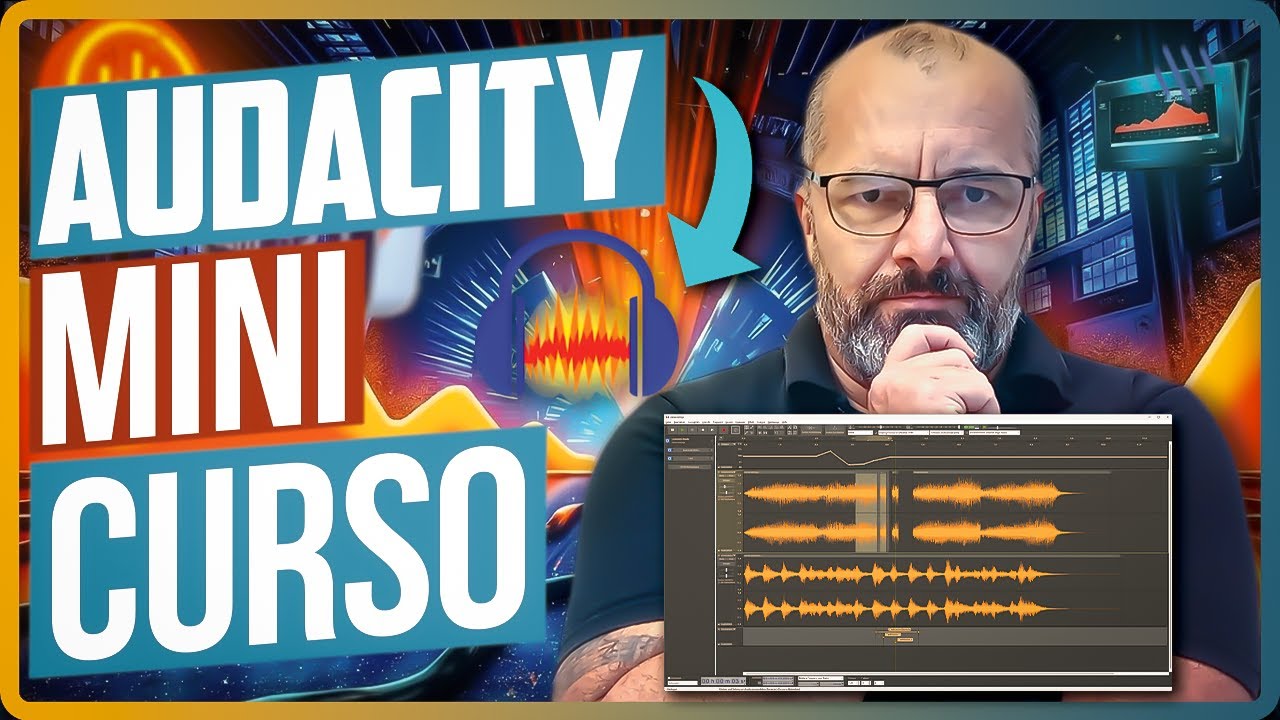 Audacity para Iniciantes: Grave e Crie Comerciais Profissionais com Qualidade Pró (MINI CURSO)