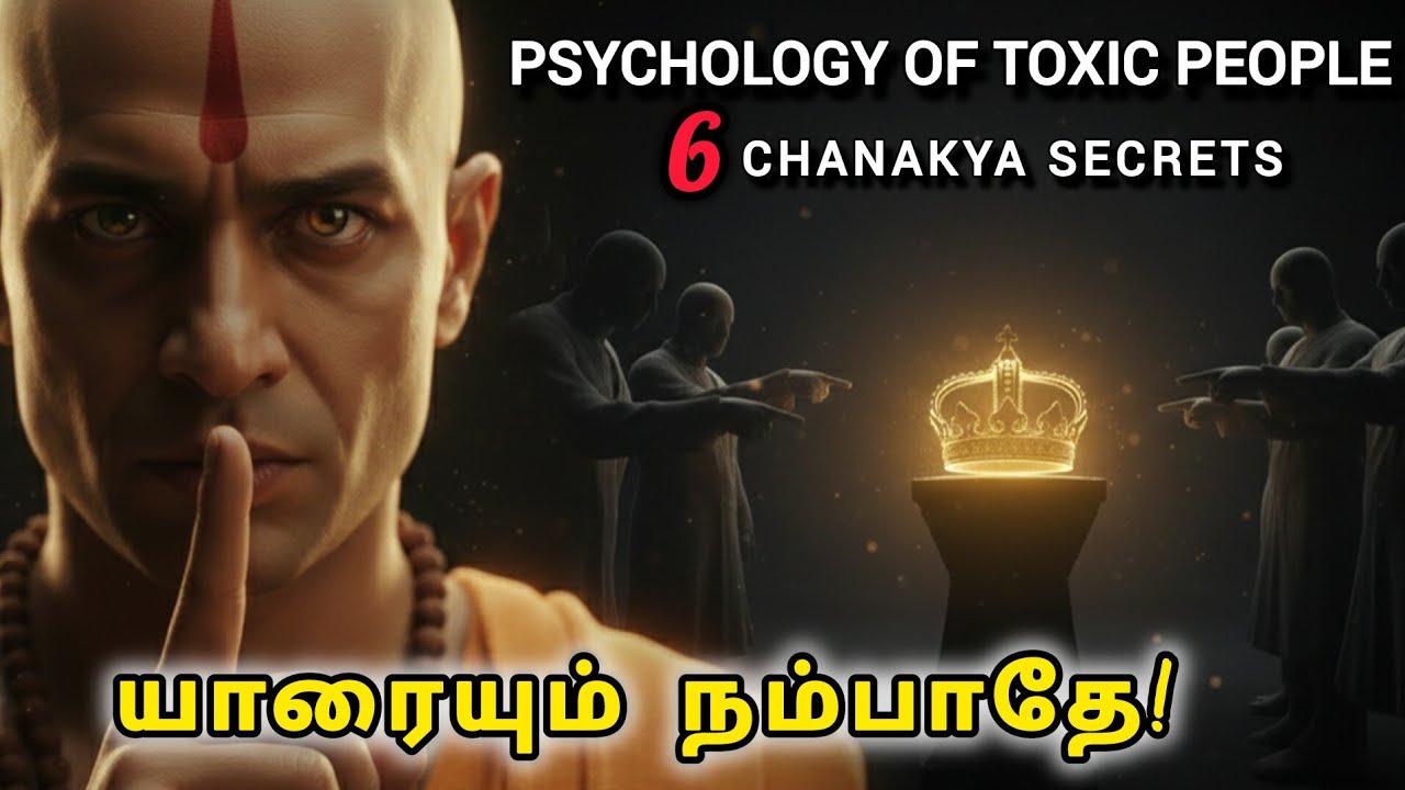 Psychology of Toxic People: 6 Chanakya Secrets| உங்களை பயன்படுத்துபவர்களை அடையாளம் காண்பது எப்படி?#