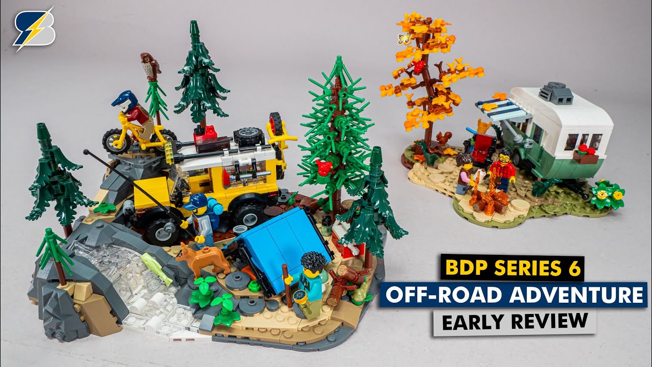 Программа Bricklink Designer, серия 6 — Внедорожные приключения, предварительный обзор