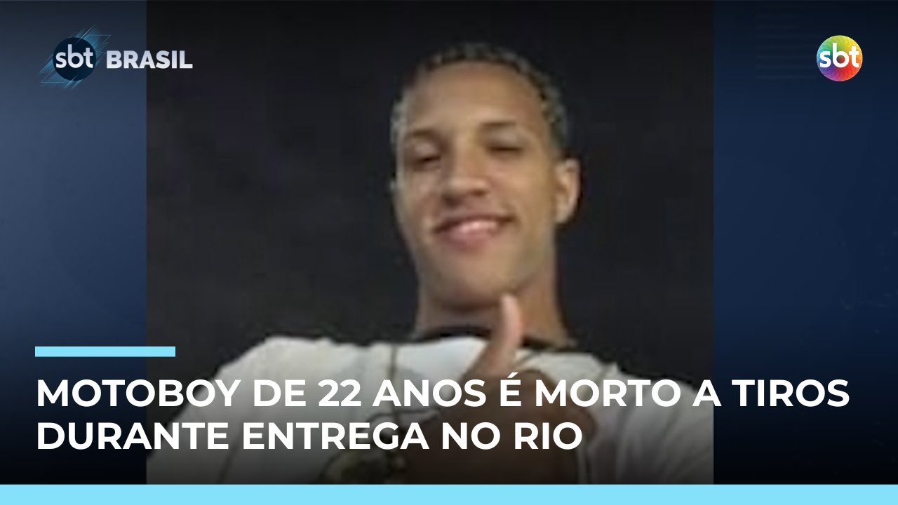 Motoboy de 22 anos é morto enquanto fazia entrega em Senador Vasconcelos (RJ) | #SBTBrasil