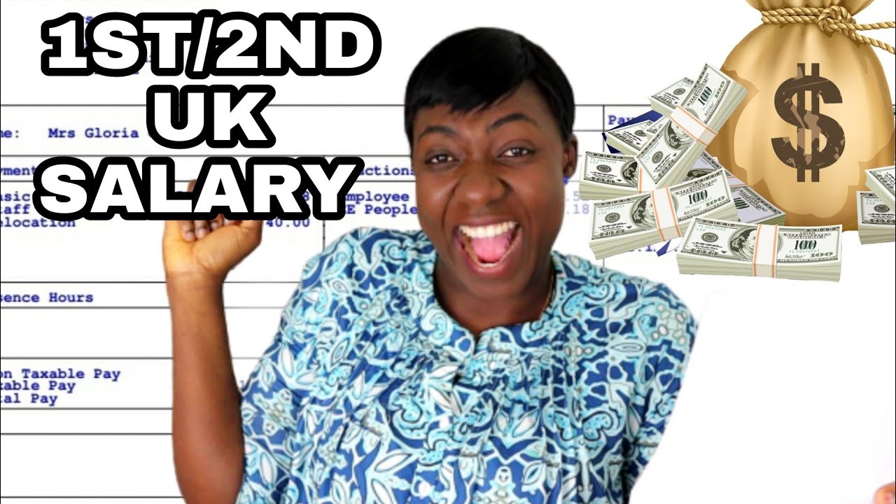 MY FIRST AND SECOND SALARY AS A PRE REGISTERED NURSE IN THE UK // NEW NURSE SALARY