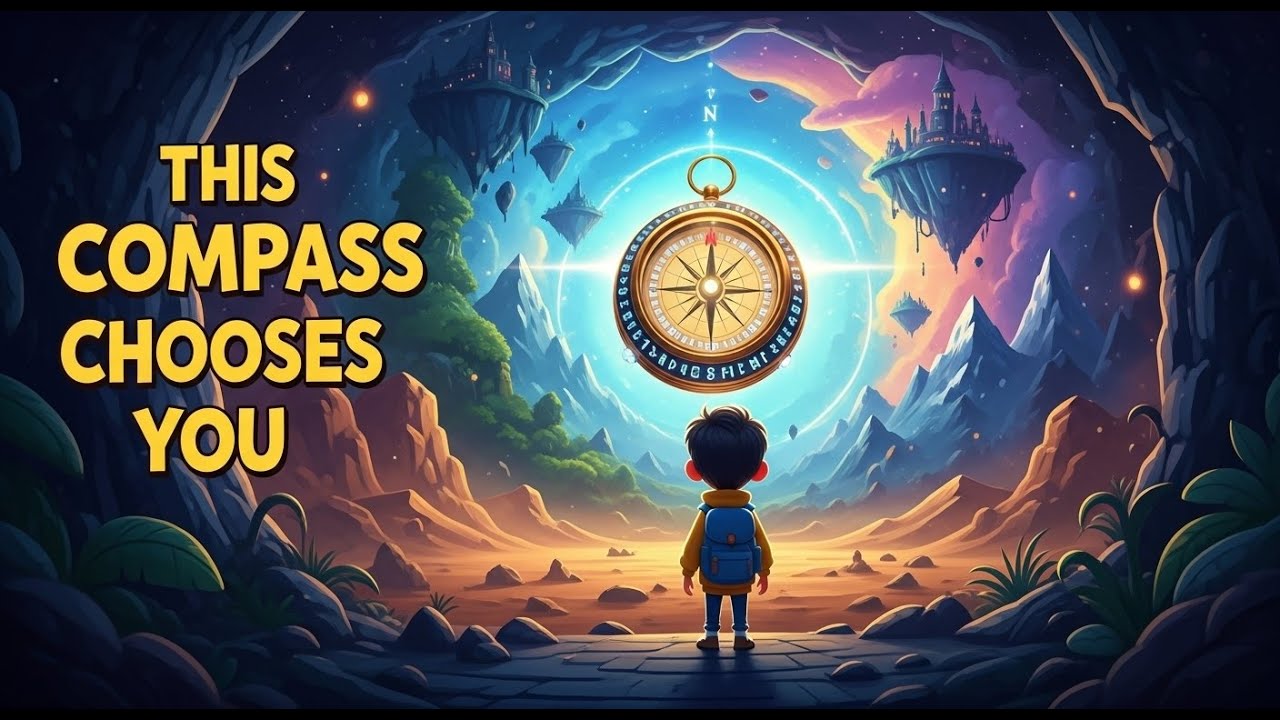एक रहस्यमयी कम्पास | A Compass with a Secret | Adventure Story for Kids