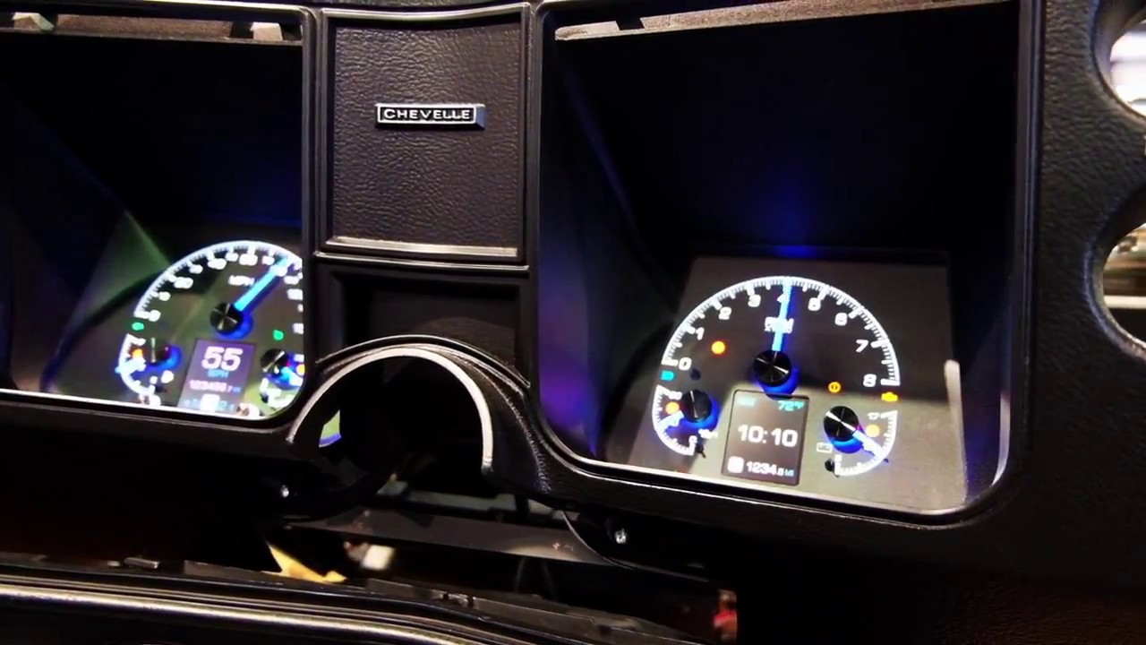 SEMA 2017 Dakota Digital GM EFI