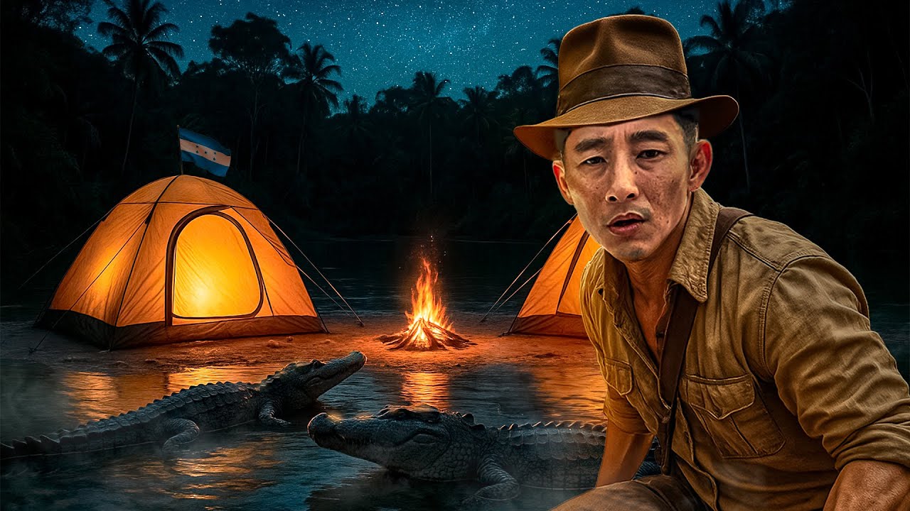 Dormimos en la selva de Honduras