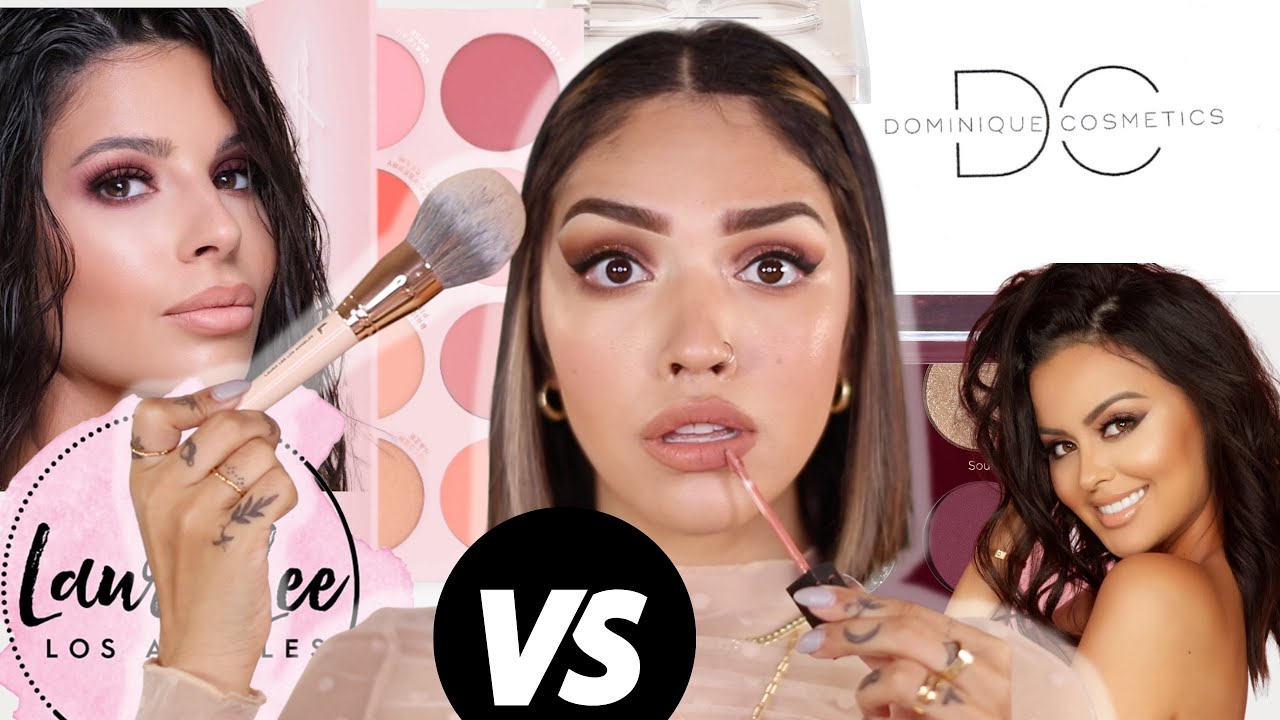 LauraLee Los Angeles Vs Dominique Cosmetics ! Battle Of The BADDIES