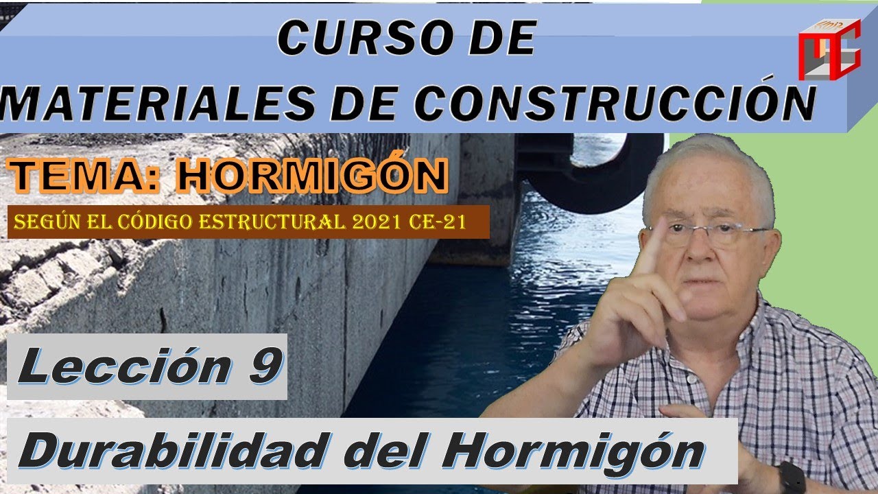 🏭 DURABILIDAD DEL HORMIGÓN 🏭
