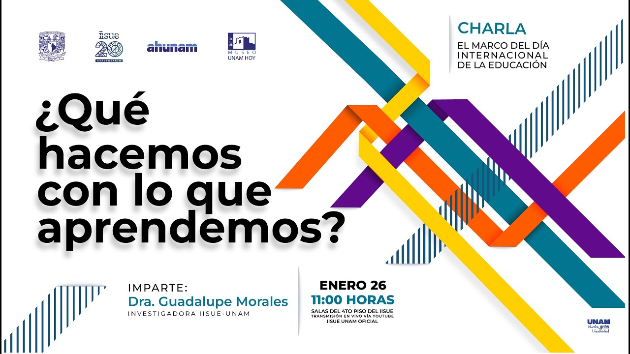 Charla: ¿Qué hacemos con lo que aprendemos?