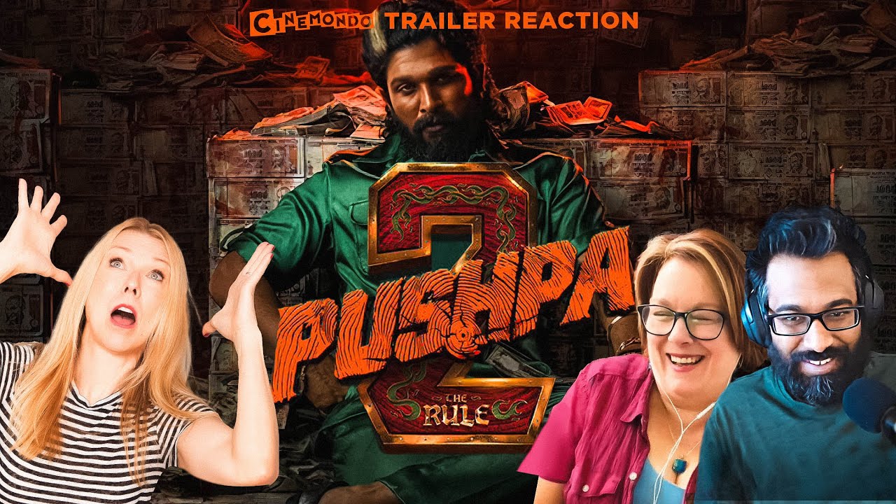 Pushpa 2: Правильная реакция на трейлер! телугу | Аллу Арджун | Фахад Фаасил @PardesiReviews @D54...