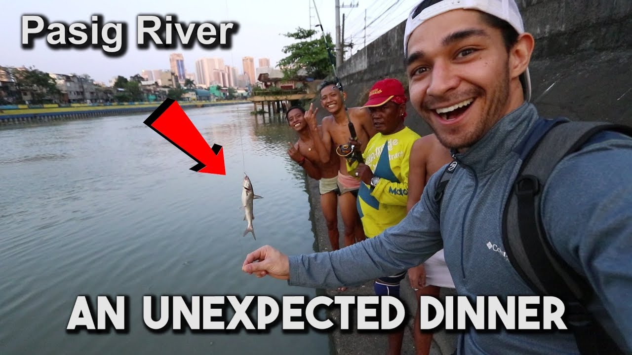 Fishing at Pasig River (I Had Dinner with the Batang Ilog)