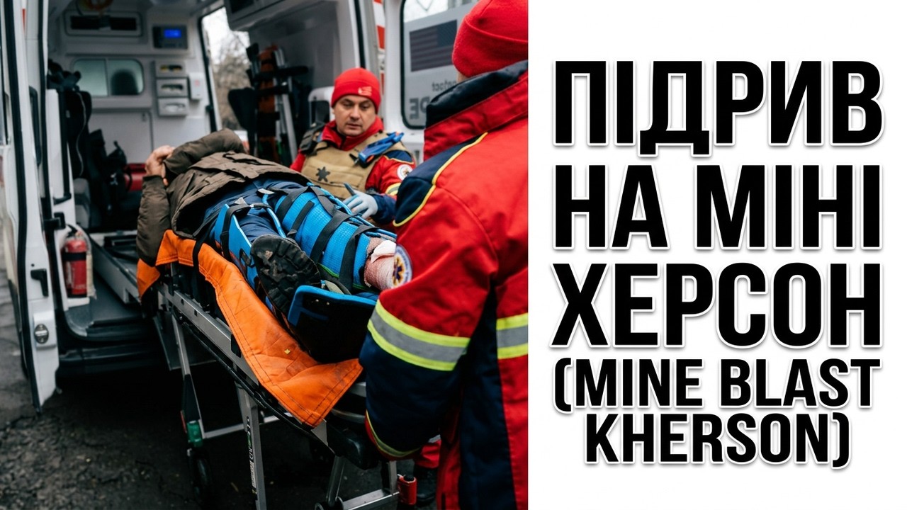 У Центральному районі Херсона чоловік підірвався на російській вибухівці