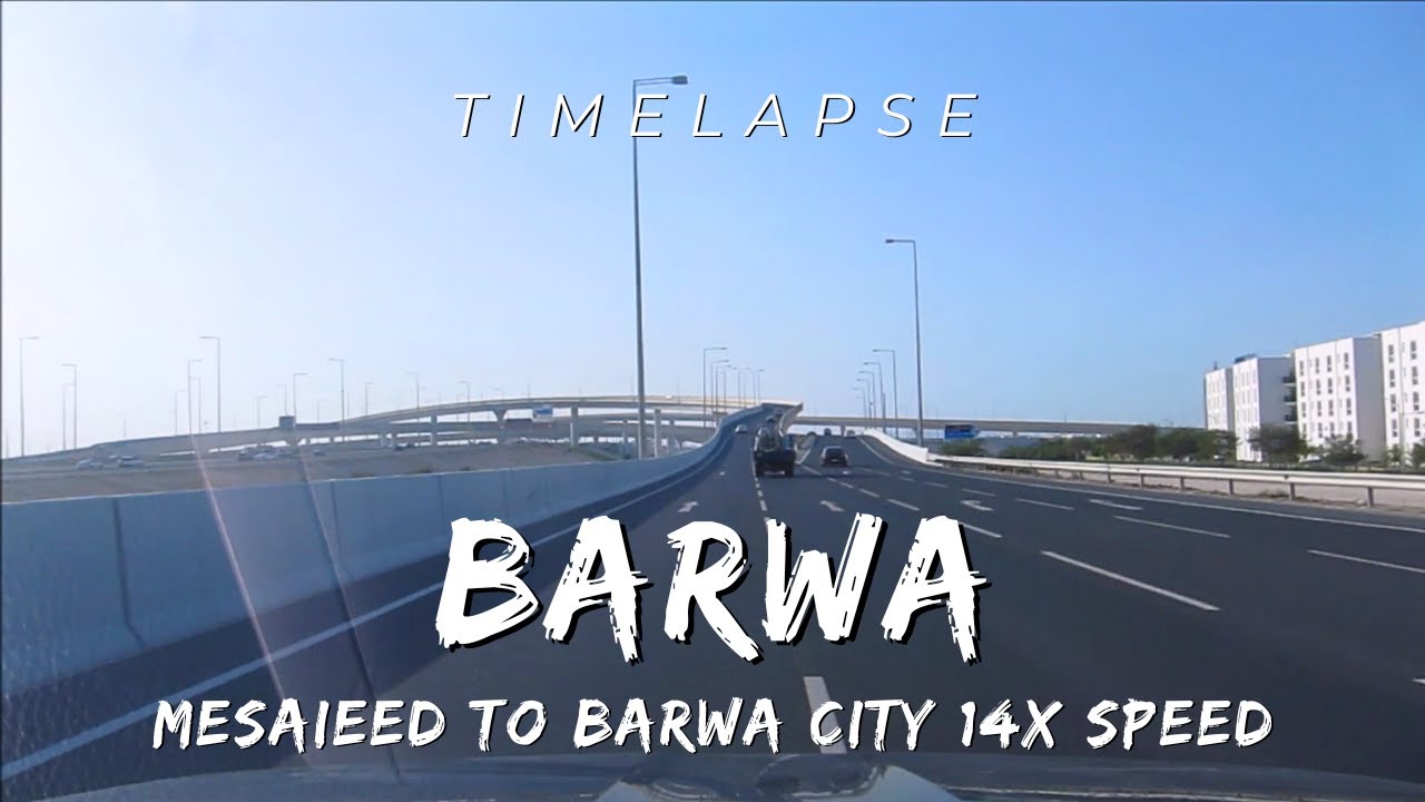 QATAR Barwa City timelapse