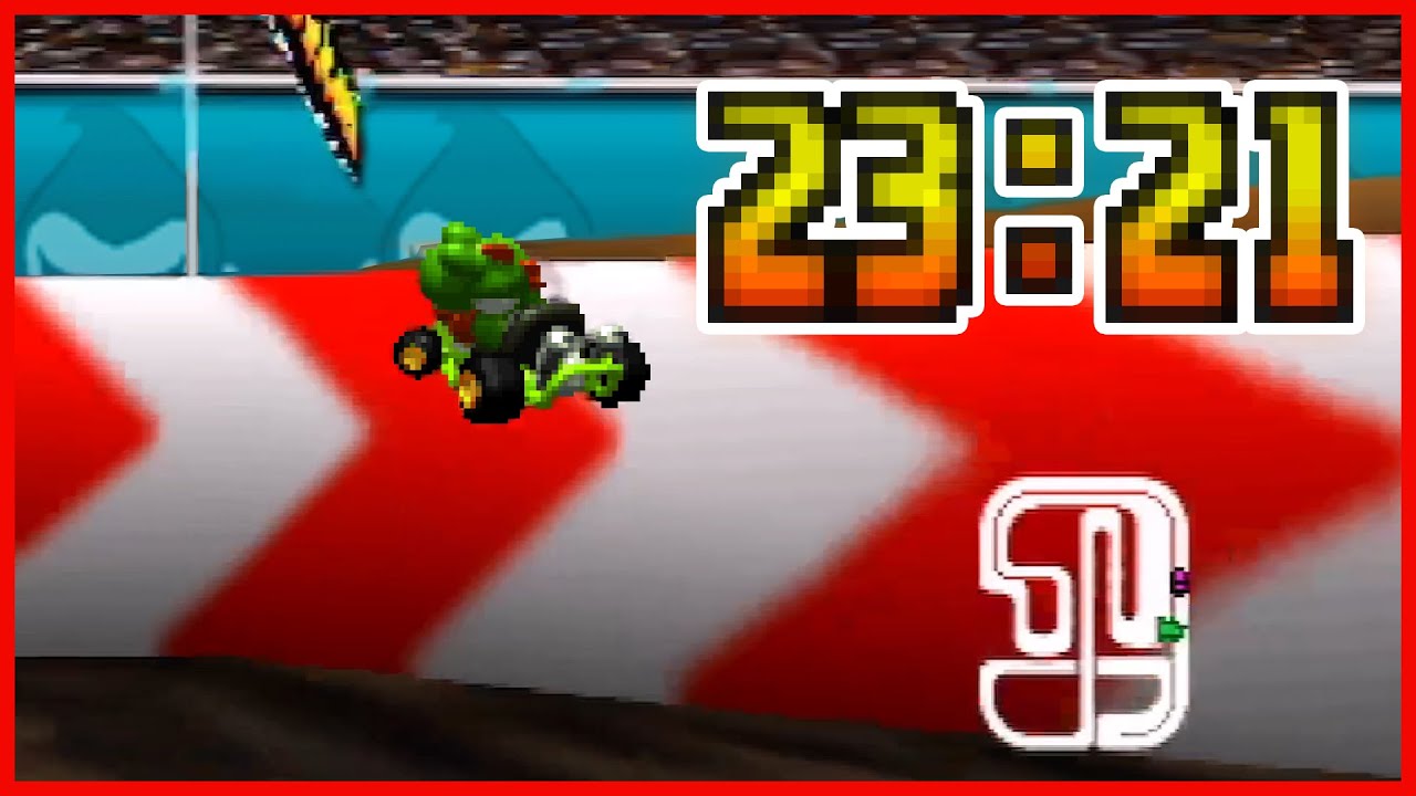 Mario Kart 64 150cc All Cups (Skips) Shortcut Speedrun 23:21 (Former WR)