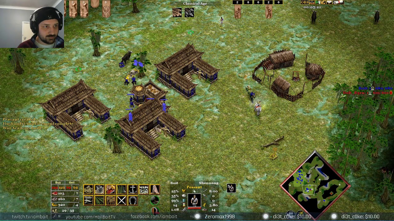 Ranked 1v1 Shennong vs Odin - Age of Mythology: Extended Edition