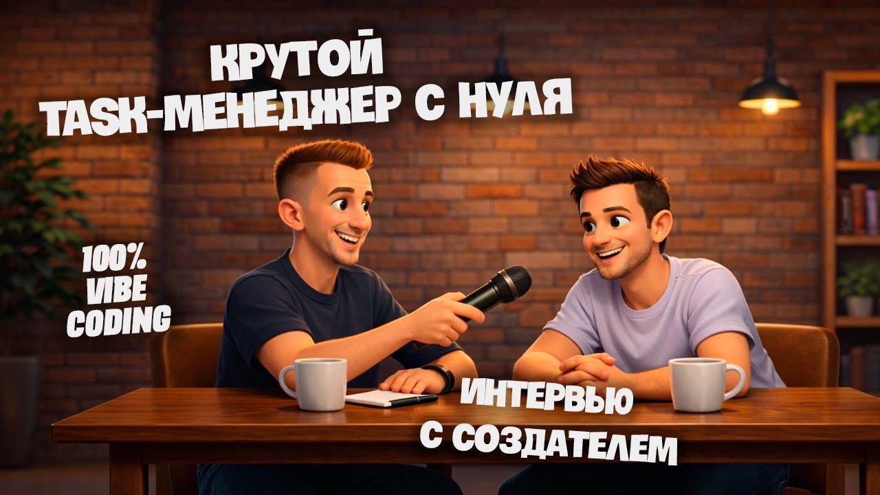 Как навайбкодить крутой Task-менеджер с нуля?! Интервью с создателем