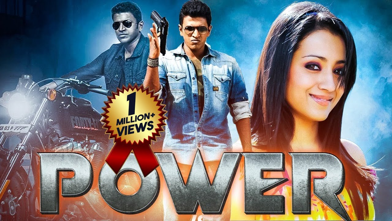 Puneeth Rajkumar's POWER Full Hindi Dubbed Action Romantic Movie | Trisha Krishnan | South Movie