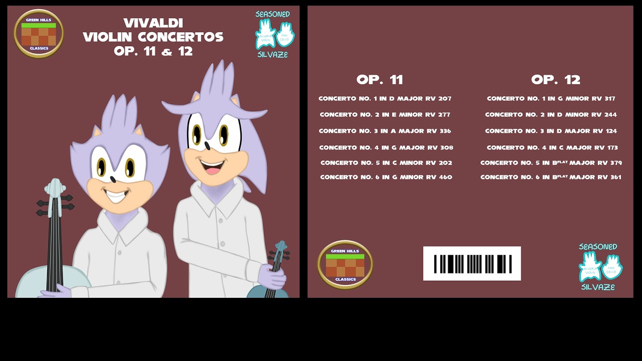 Seasoned Silvaze - Vivaldi Violin Concertos Op. 11 & 12