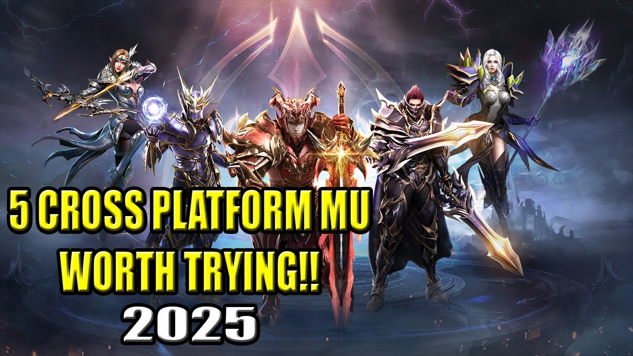 5 Cross Platform MU Online Servers worth Trying in 2025!! (Mobile & PC) (Filipino)