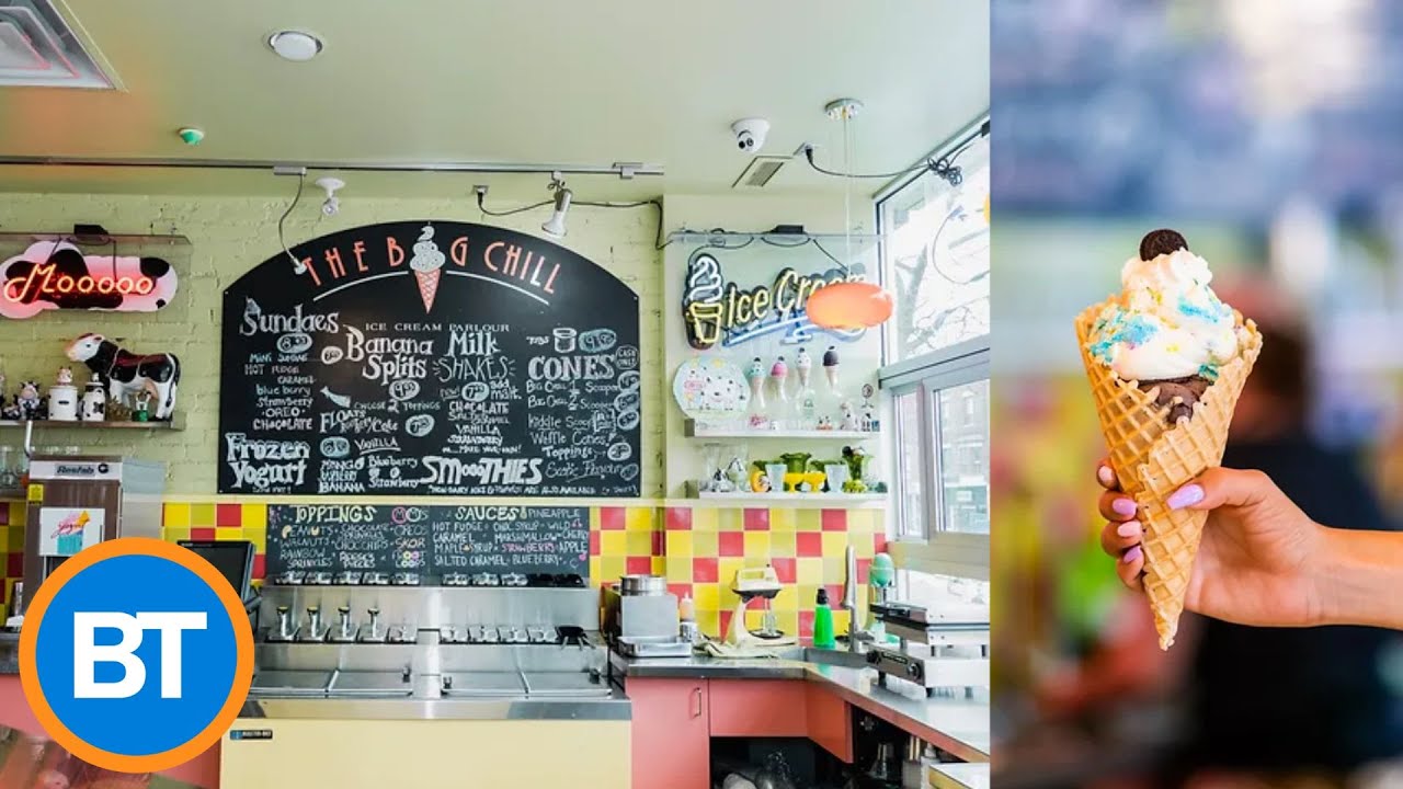 Toronto's Little Italy retro ice cream parlour is filled with nostalgia