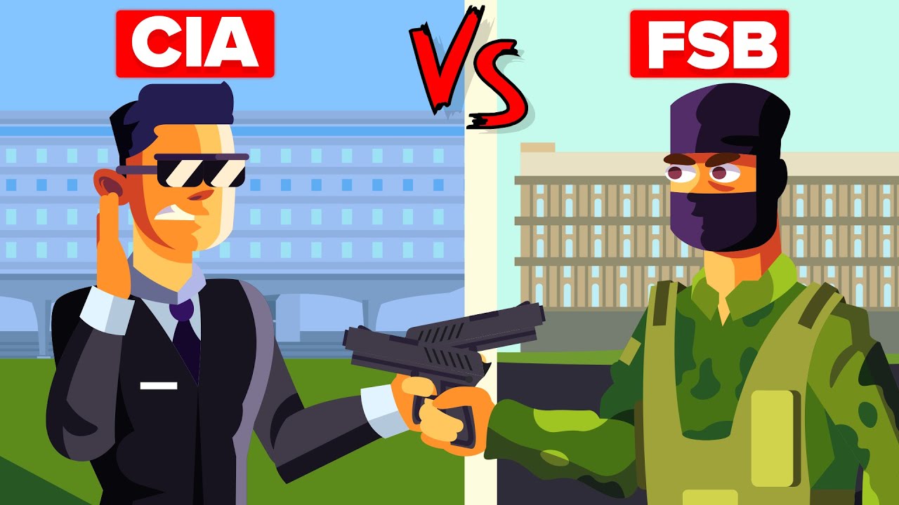 USA&rsquo;s CIA vs Russia&rsquo;s FSB - Who has the Most Elite Spy Agency?