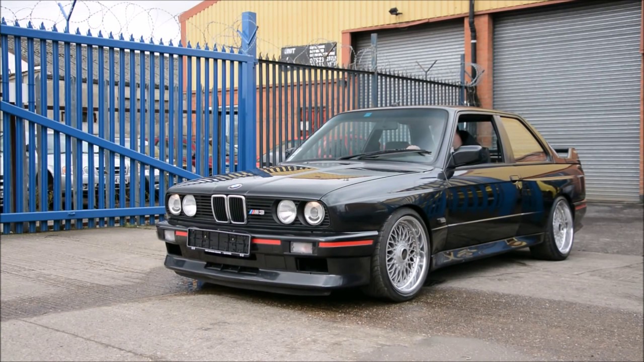 1988 BMW e30 M3 burnout S14B23 BBS RC